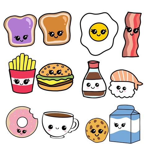 cute food pics|images of cute food drawings.